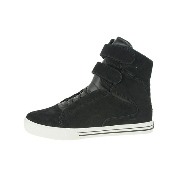 Supra TK Society High Top Shoes Mens - Black | UK 25C8K30